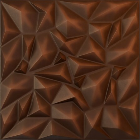 Ekena Millwork 19 5/8in. W x 19 5/8in. H Leto EnduraWall Decorative 3D Wall Panel, Total 32.04 Sq. Ft., 12PK WP20X20LTDRU-CASE-12